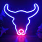 1 pezzo, luce al neon decorativa per un'atmosfera artistica moderna, decorazione da parete per feste natalizie, regalo per matrimoni, scene di laurea, alimentata tramite USB o a batteria (batteria non inclusa)