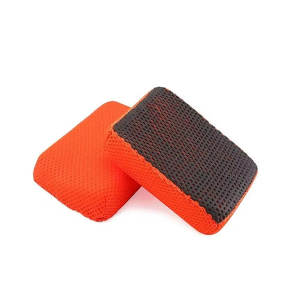 SPTA 1Pc Ultra Clay Scrubber Bar Scrubber Blocco di spugna arancione per lavaggio auto Vernice Dettagli Argilla