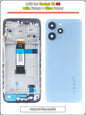 Display LCD da 6,79 pollici per Redmi 12 4G, gruppo di ricambio digitalizzatore touchscreen per Redmi 12 4G 23053RN02A 23053RN02Y