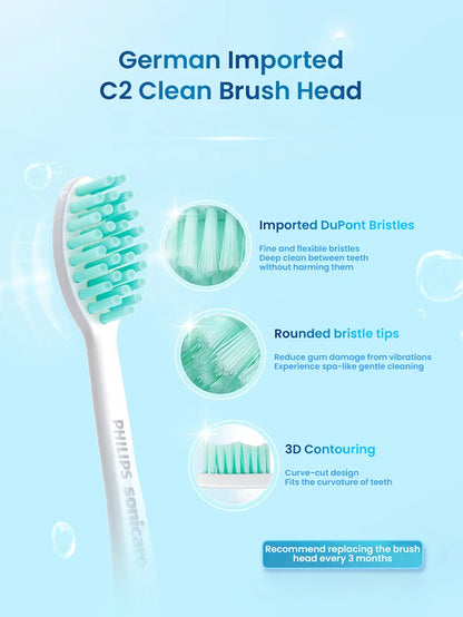 Nuovo Spazzolino Elettrico Philips Sonicare S2 HX2418, 31000 VPM, Ricaricabile con Modalità Fresh, Setole Morbide, 30 Giorni di Autonomia