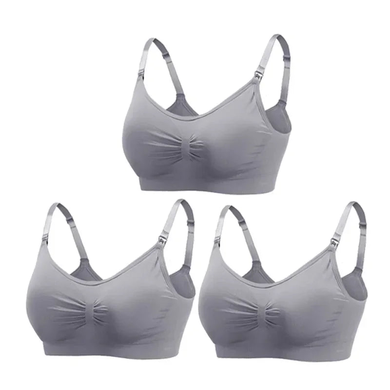 3 Pz/lotto Maternità Reggiseni Allattamento Cotone Allattamento Al Seno Donne Incinte Gravidanza Biancheria Intima Allattamento Al Seno Reggiseno Abbigliamento Lactancia