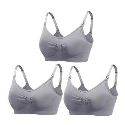 3 Pz/lotto Maternità Reggiseni Allattamento Cotone Allattamento Al Seno Donne Incinte Gravidanza Biancheria Intima Allattamento Al Seno Reggiseno Abbigliamento Lactancia