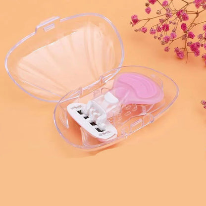 Mini portatile piccolo guscio epilatore coltello da barba depilazione rasoio da donna