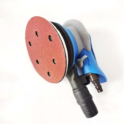 Dischi abrasivi con gancio e anello da 10 pezzi da 125 mm Carta vetrata abrasiva rossa da 5 pollici con 6 fori Grana 80-800 disponibili per levigatrice elettrica
