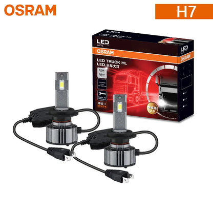 OSRAM 24V LED ZX2.0 Faro per camion H1 H4 H7 110W 8000LM Super Power Light 6000K Bianco freddo Aggiornamento Sostituisci il luminoso fascio alto e basso