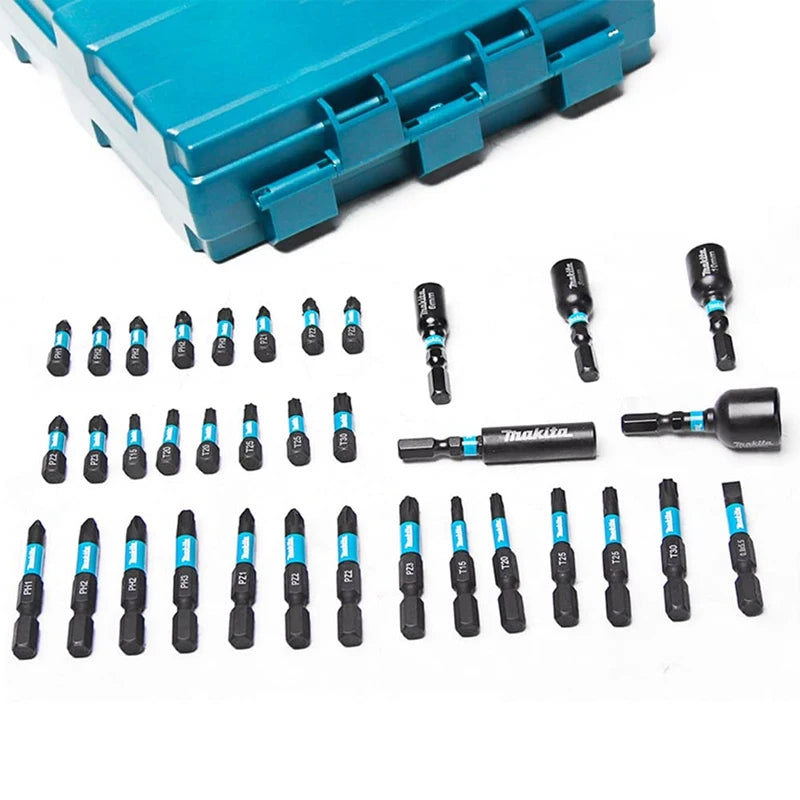 Makita B-55697 D-67527 D-72833 D-72861 Set di punte per cacciavite elettrico Attacchi per utensili elettrici con punte a esagono incassato