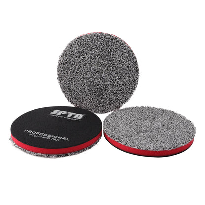 SPTA1PC 1"(25mm) 2"(50mm) 3"(80mm) 5"(125mm) 6"(150mm) Cuscinetti da taglio in microfibra per ceratura Lucidatura Rimozione del vortice dei graffi