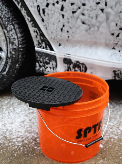 SPTA Set da 31 Pezzi per Lavaggio Auto con Secchio da 15L, Guanto Filtrante, Spugne, Asciugamani, Spazzole per Dettagli Pneumatici, Strumenti per Pulizia Interna ed Esterna