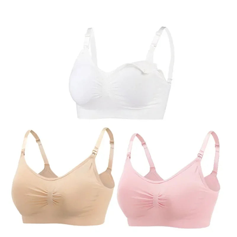 3 Pz/lotto Maternità Reggiseni Allattamento Cotone Allattamento Al Seno Donne Incinte Gravidanza Biancheria Intima Allattamento Al Seno Reggiseno Abbigliamento Lactancia