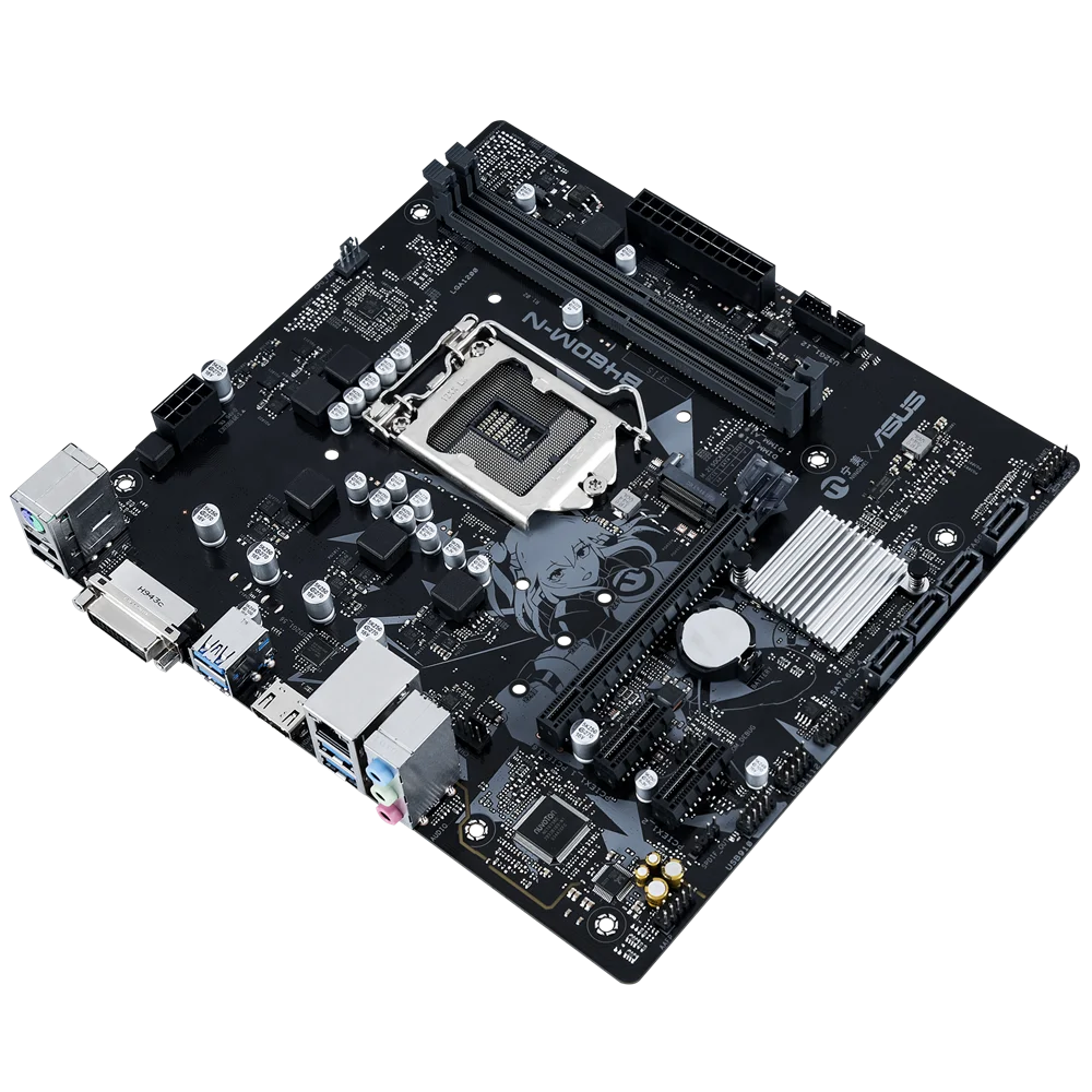 Scheda madre ASUS B460M-N Intel B460 LGA 1200 DDR4 M.2 supporta processori Core i3-10100 10400 10700 10900 G6505