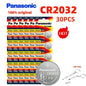 2-50 Pezzi Batteria al Litio Originale PANASONIC CR2032 CR 2032 3V per Orologi, Calcolatrici, Orologi da Parete, Telecomandi, Giocattoli, Pila a Bottone