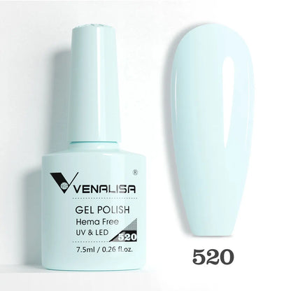 VENALISA Smalto gel per unghie da 7,5 ml Sparkle Glitter Diamante Brillante Colori estivi Semi permanente Soak off Vernice gel per unghie UV LED