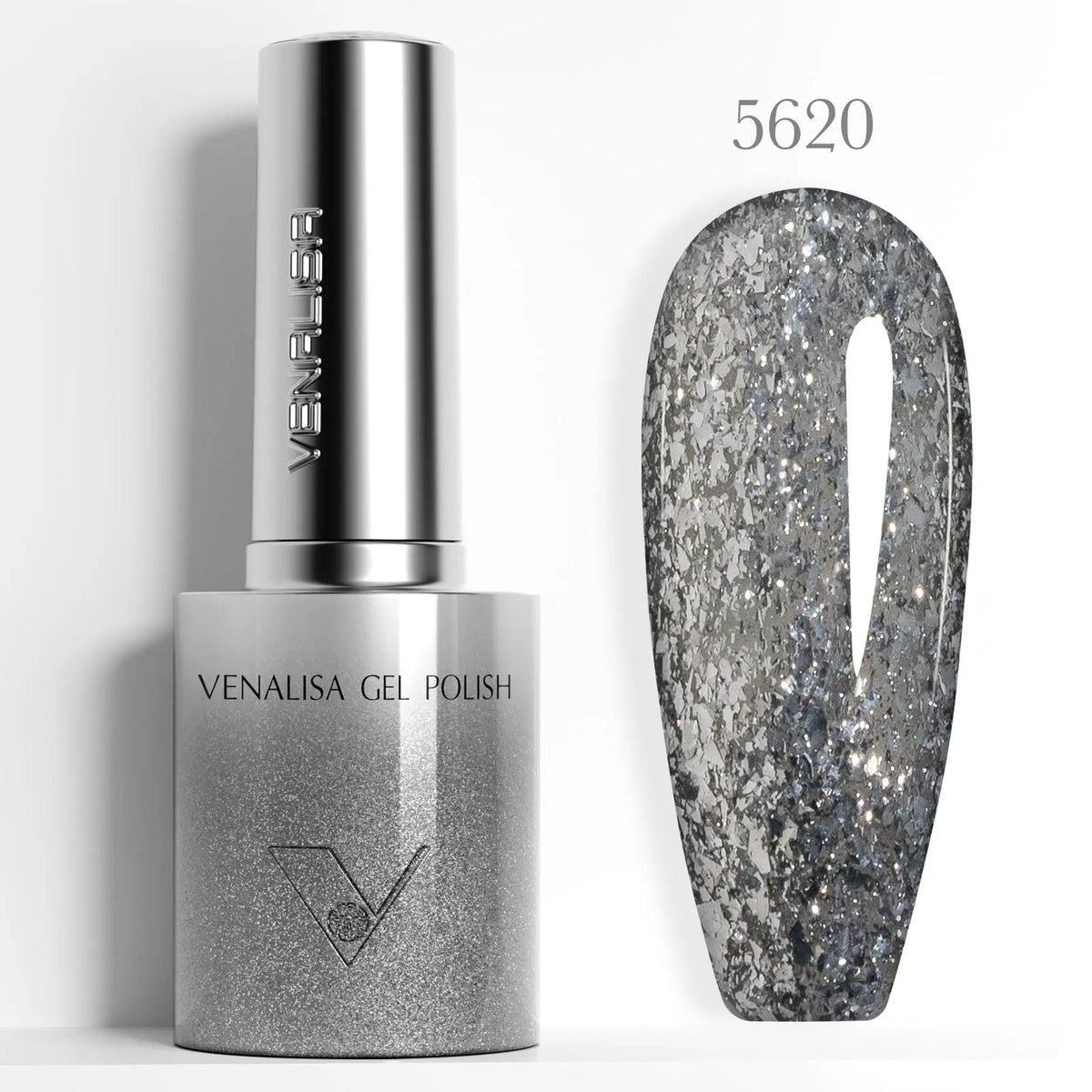 Venalisa 10ml Smalto Gel Effetto Occhio di Gatto Ultra Senza HEMA e TPO, Soak Off UV LED Lunga Durata, Brillante e Scintillante