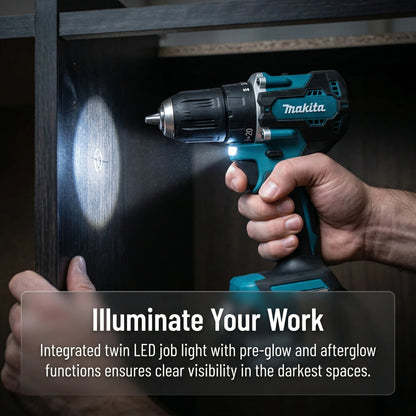 2026 Makita DDF487 Trapano Avvitatore Elettrico a Batteria Brushless 18V per Sistema di Batterie Makita 18V