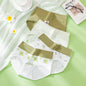 4PCS Mutandine da donna a vita alta Body Shaper Biancheria intima Mutande di cotone traspirante Plus Size M-5XL Slip dimagranti slip femminili