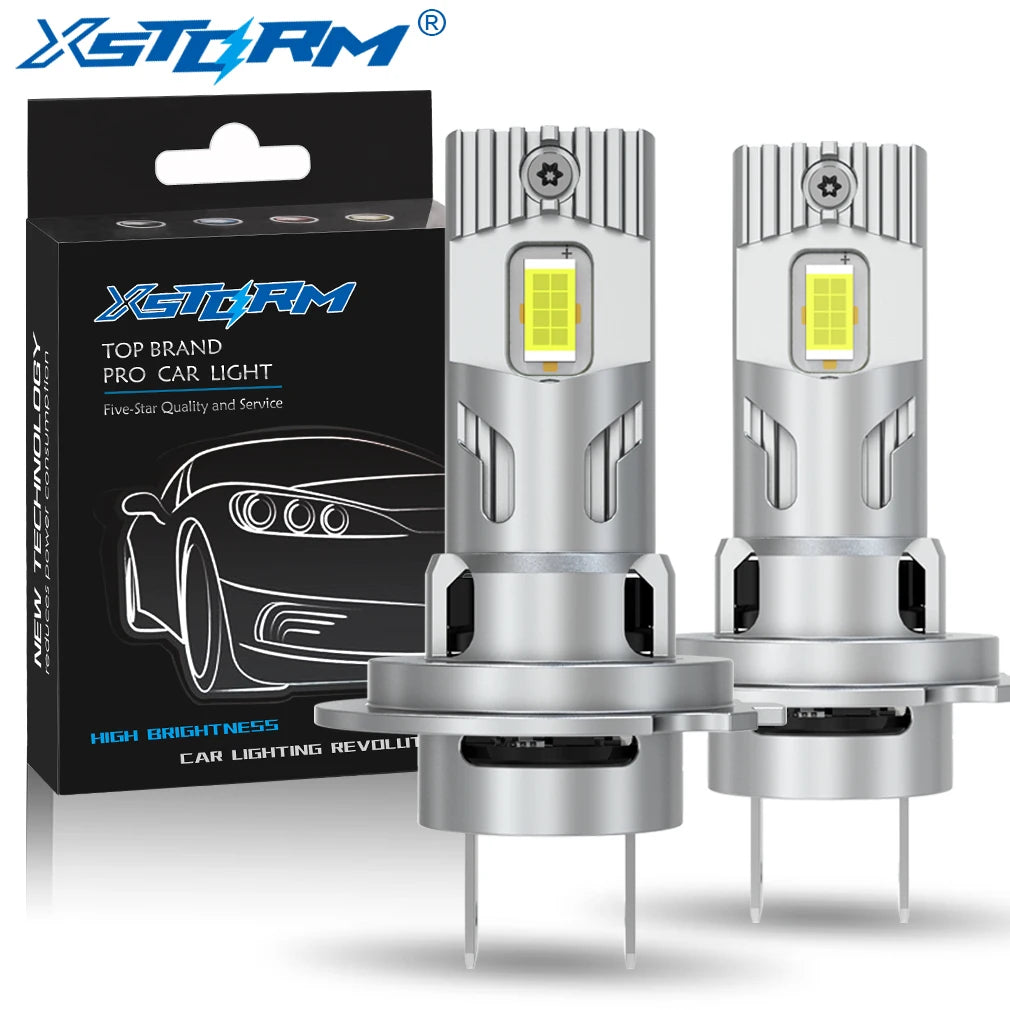 XSTORM H1 Lampadine LED Canbus 60000LM 100W H3 H7 Fari LED con Ventola H1 Turbo Lampade Fari Auto Plug & Play 6000K 12V