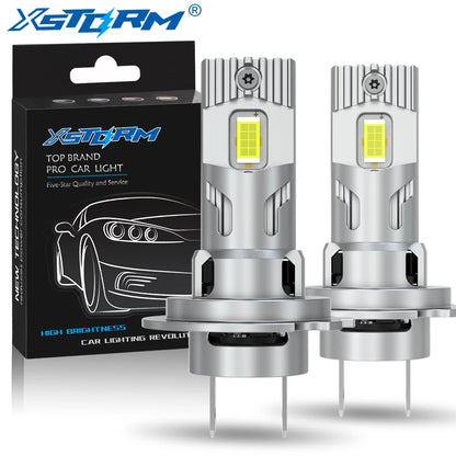 XSTORM H1 Lampadine LED Canbus 60000LM 100W H3 H7 Fari LED con Ventola H1 Turbo Lampade Fari Auto Plug & Play 6000K 12V