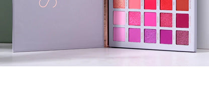 Beauty GlazedSpring's Faves BePerfect Beauty Palette di ombretti impermeabili Evidenziatore luccicante e trucco smaltato per contorno occhi