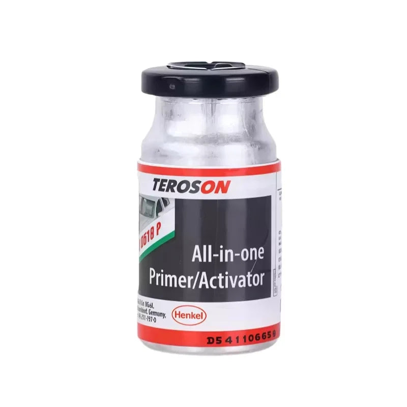 TEROSON PU 8519 P 10ML Primer Attivatore 2-in-1 per Parabrezza, Riparazione Vetri Auto, Adesivo Automobilistico a Rapida Asciugatura, Primer PU Nero