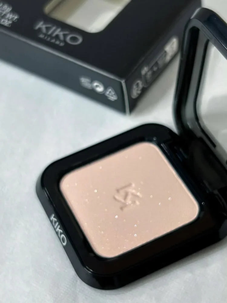 KIKO Milan Collezione Trucco Palette Contouring e Illuminante 3 Colori Cipria Fissante Ombretto Set per Principianti per Contouring e Fondotinta
