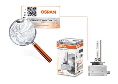 OSRAM Xenon HID CLASSIC D1S D2S D3S D4S lampade Standard 66140 66240 66340 66440 CLC Original Car Head Light 4200K Warm White Pair