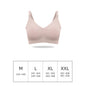 Reggiseno per allattamento da donna con taglio laser ultra sottile Reggiseni per allattamento imbottiti rimovibili senza cuciture Reggiseno di supporto per maternità push up taglie forti