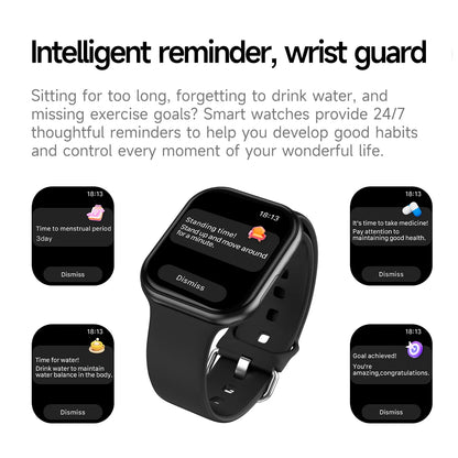 Nuovo Smartwatch iOS Serie 11, Display AMOLED Ultra HD, Cardiofrequenzimetro, GPS, Impermeabile IP68, Fitness, Chiamate Wireless, Braccialetto Originale