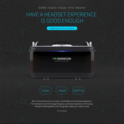 VR Shinecon Casque Casco 3D Occhiali di Realtà Virtuale Aumentata Per iPhone Smartphone Android Smart Phone Goggle Mobile Viar Gioco
