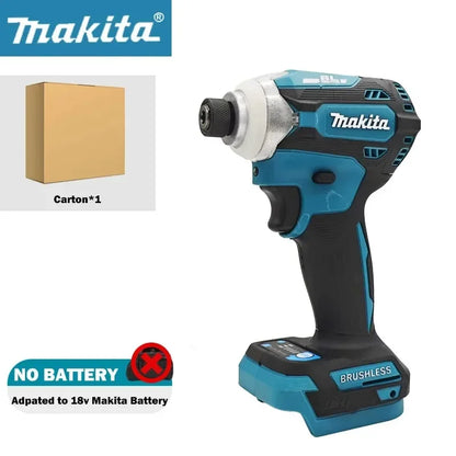 Makita DTD171 Avvitatore a Impulsi Brushless 18V, Ricaricabile, con Luce LED, Solo Corpo Macchina