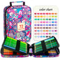Set di Matite Colorate Professionali 72/120/180/260 Colori, Matite a Olio Non Tossiche per Disegno Artistico e Colorazione