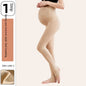 Leggings per gravidanza a vita alta Abiti premaman skinny per donne incinte Leggins lavorati a maglia con supporto per la pancia Pantaloni modellanti per il corpo
