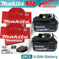 Batteria Originale Makita BL1850 18V 6Ah Compatibile con BL1830 BL1860 BL1850B - Batteria per Utensili a Batteria da 18 Volt