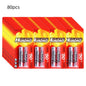 2-80 Batterie AAA 1.5V R03 Monouso al Zinco per Luci LED, Mouse, Calcolatrici, Giocattoli Elettrici, Telecomandi