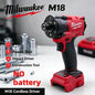 Avvitatore a impulsi senza spazzole Milwaukee M18 con attacco esagonale da 1/4", utensile elettrico compatto a batteria 18V ad alta coppia per il fissaggio di viti