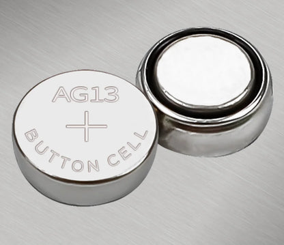 50 Pezzi Batterie a Bottone 1.55V AG13 LR44 L AG1 AG3 AG4 AG10 AG12 SR44 A76 LR1154 GP7 per Orologi, Giocattoli e Telecomandi