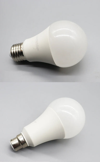 10 Pezzi Lampadine LED E27 B22 da 24W 20W 18W 15W 12W 10W 3W, AC 220V 110V 3000K 6000K, Lampada per Soggiorno e Casa