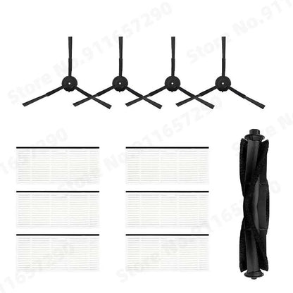 Spazzola principale/laterale Filtro HEPA Mop Panno Scatola per la polvere Sacchetto per la polvere per XiaoMi Lydsto R1 / R1A / R1 Pro / S1 Parti per aspirapolvere robot