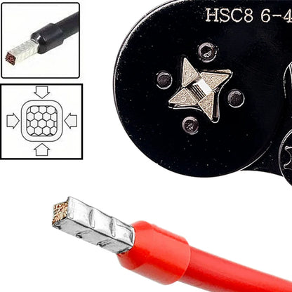 Set di Pinze per Crimpatura Tubolare VE, Pinze Combinate per Terminali Multipli, Connettori per Apparecchiature Elettriche, Pinze per Crimpatura