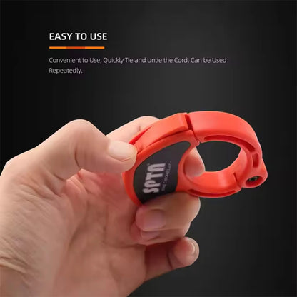 Morsetto per cavo multiuso SPTA, clip per finitura filo per lucidatrice, strumento per riporre e rifinire cavi di alimentazione, clip in plastica, cerchio per cavi