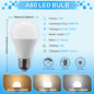 Confezione da 6/8/10 Lampadine LED E27 AC 220V 230V, 90LM/W CRI90 3W-24W, Illuminazione Bianca Calda/Fredda 3000K/4000K/6000K per Uso Domestico