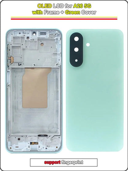 Display LCD di Alta Qualità per Samsung Galaxy A26 5G, Schermo Touch con Digitalizzatore per Samsung A26 5G