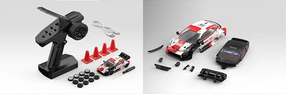 MJX HYPER GO Nuovo Prodotto 43308 Auto Telecomandata 1/43 Auto da Rally per Interni ed Esterni, Drift ad Alta Velocità, Trazione Integrale