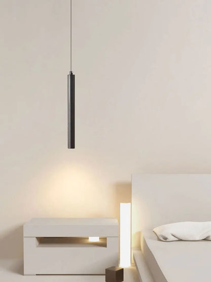 Lampade a sospensione a LED nere con cavo Decor per camera da letto TV Sfondo Lampade a sospensione sospese regolabili per sala da pranzo