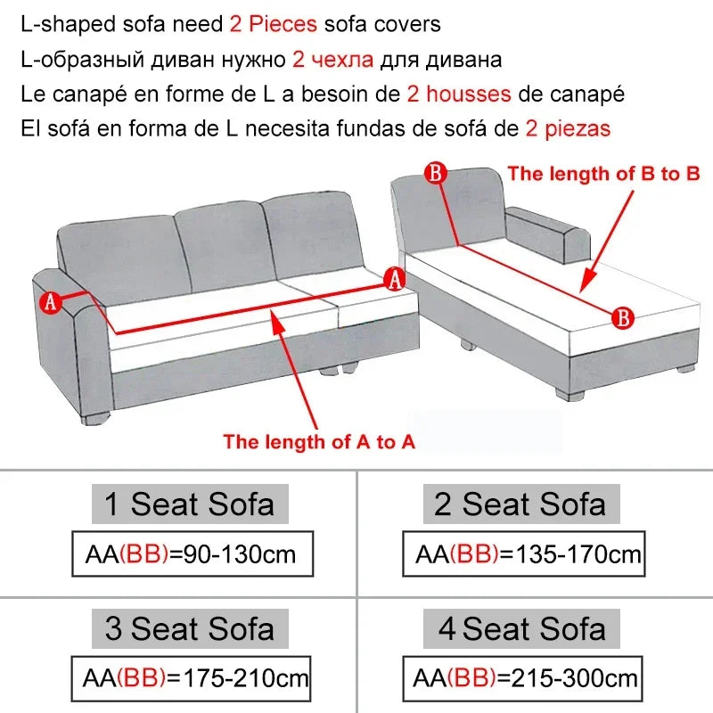 Copridivano ad angolo a forma di L in tessuto jacquard scozzese Copridivano elasticizzato Copridivano moderno per la casa Divano Chaise Lounge per soggiorno