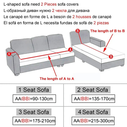 Copridivano ad angolo a forma di L in tessuto jacquard scozzese Copridivano elasticizzato Copridivano moderno per la casa Divano Chaise Lounge per soggiorno