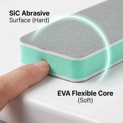 10/1PCS Spazzola per la pulizia del vetro, rimuove calcare, ideale per specchi da bagno, piastrelle della doccia, rimuove efficacemente lo sporco, strumento per la pulizia domestica