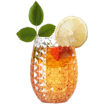 Bicchieri da Vino da 12oz, Bicchieri in Plastica Infrangibili per Whisky, Cocktail e Succhi, Riutilizzabili e Riciclabili per Feste in Piscina e Picnic all'Aperto
