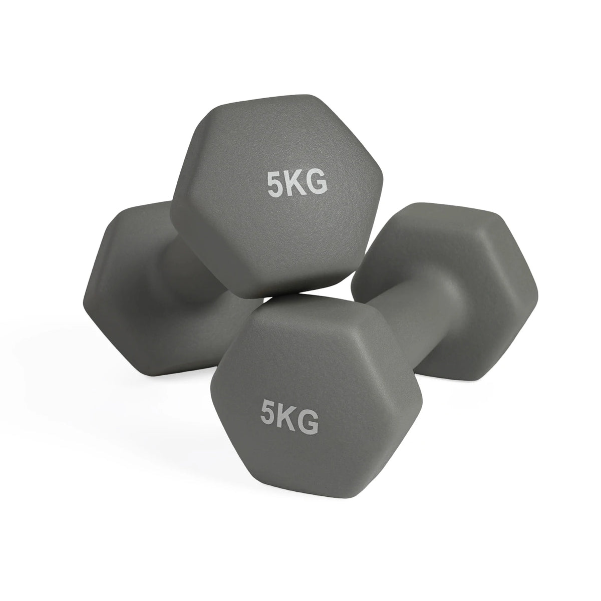 Set di 2 manubri - 2 x 2 kg, manubri esagonali, superficie in vinile, ideali per fitness, esercizio e allenamento, palestra a casa, disponibili in vari colori