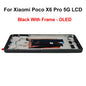Display OLED per Xiaomi Poco X6, schermo LCD con digitalizzatore touch per Redmi Note 13 Pro 5G, modello 23122PCD1G, assemblaggio per Poco X6 Pro, display LCD K70E.
