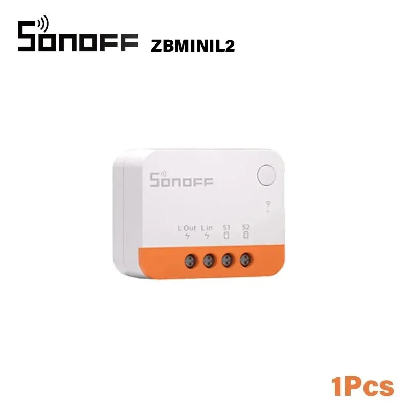 SONOFF ZBMINI L2 Zigbee Smart Switch Mini L2 Zigbee ZBMINIL2 Nessun cavo neutro Controllo bidirezionale richiesto 1 Gang Alexa Google Home